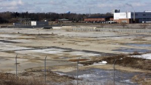 Abandoned GM plant in Flint